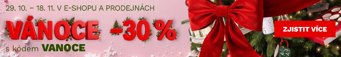 30 % na vánoční zboží 26-28-10-2026