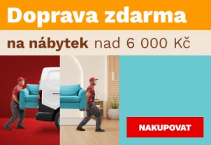 DOPRAVA ZDARMA nad 6000,- 7-8-9-2026