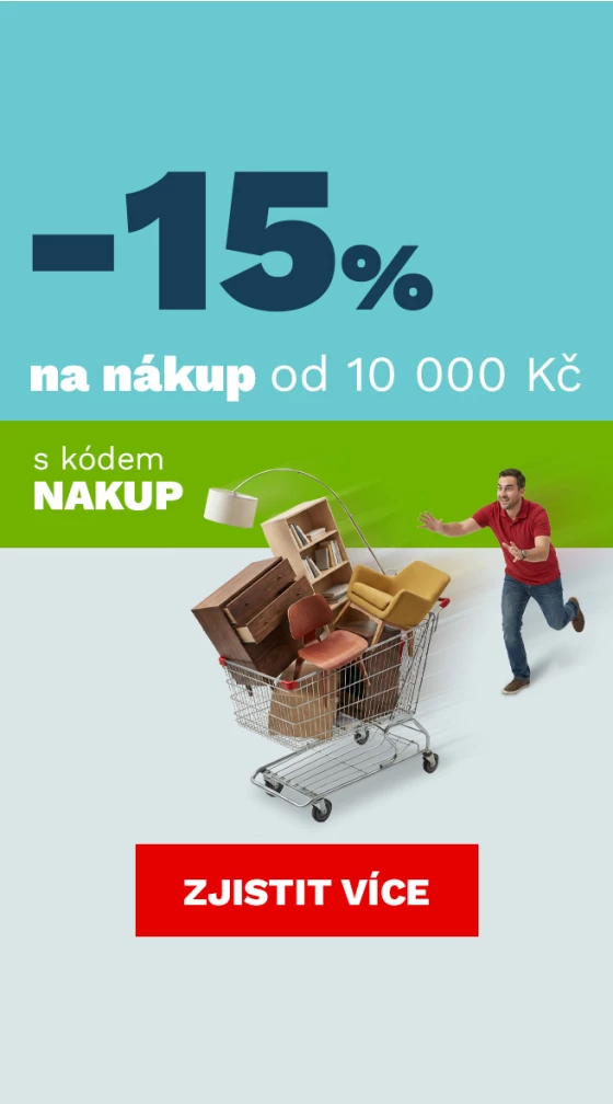 15 % na nákup od 10 000,- 20-23-7-2026