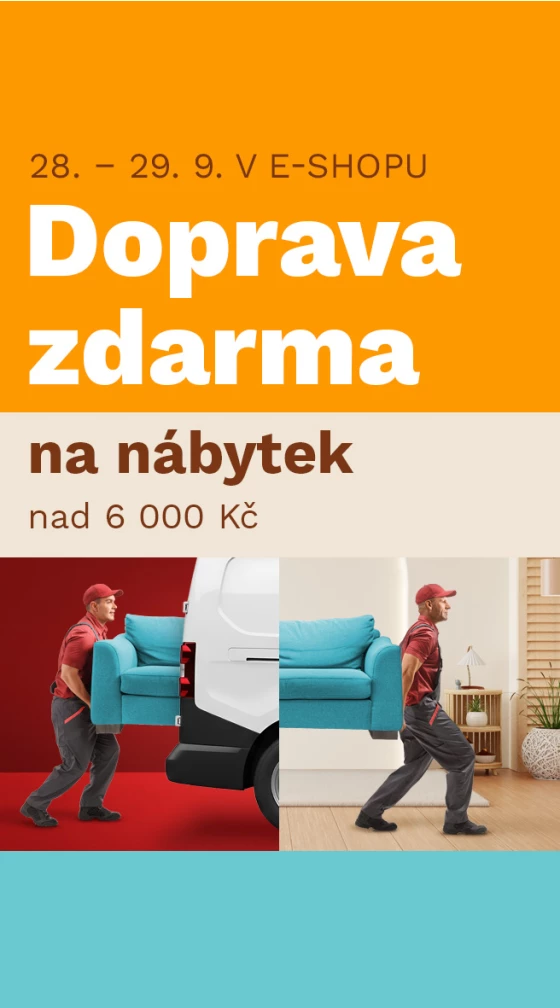DOPRAVA ZDARMA nad 6000,- 28-29-9-2026