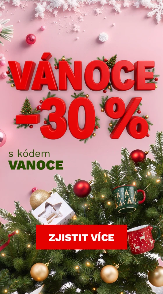 30 % na vánoční zboží 29.10. - 18.11.2026