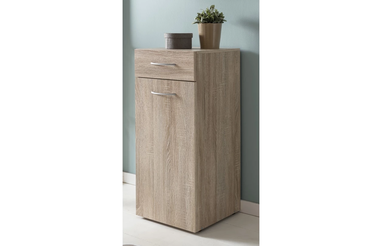 Skříň s děleným prostorem Multiraum, 80 cm, bílá 30