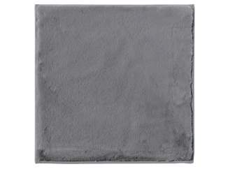 Koupelnová předložka Králík 50x50 cm, tmavě šedá