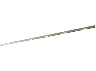 Horní lišta s osvětlením k šatní skříni Brüssel 250 cm, kamenný dub
