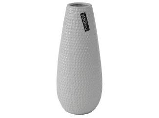 Váza Amber 24,5 cm, bílá