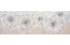 Ručně malovaný obraz Pampelišky chmýří 120x40 cm, olejomalba