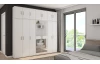 Nízká skříňka/skříňový nástavec Nitro 105 cm, bílý
