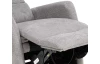 Masážní křeslo s polohováním Legacy, šedá látka