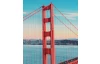 Obraz na plátně Golden Gate Bridge, 150x50 cm