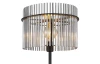 Stojací lampa Gorley 152 cm,  skleněné tyčinky
