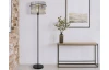 Stojací lampa Gorley 152 cm,  skleněné tyčinky