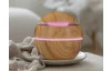Mini zvlhčovač vzduchu s aroma terapií 130 ml, LED