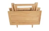 Zahradní konferenční stolek Jakarta 50x50 cm, skládací, teak