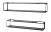 Set 2 ks nástěnný regál Leicester 85 cm/75 cm