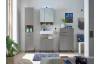 Skříňka pod umyvadlo Denver, šedá/dub evoke