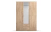 Šatní skříň Case, 136 cm, dub sonoma
