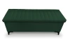 Úložná lavice/peřiňák Joy, šířka 139 cm, tmavě zelená látka