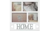 Fotorámeček pro 4 ks foto Home 28,5x30 cm, bílý