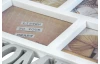 Fotorámeček pro 4 ks foto Home 28,5x30 cm, bílý