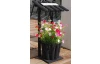 Stojan na květiny Garden 41 cm, černé dřevo