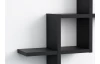 Nástěnný regál/police Geometry, černý