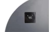 Nástěnné zrcadlo Esra 50 cm, bílé