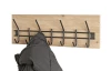 Věšák na zeď Parma, šířka 60 cm, dub/černý