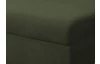 Rohová sedačka Dexter, tmavě zelená látka