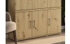 Nízká skříňka/skříňový nástavec Nitro 105 cm, dub artisan