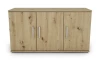 Nízká skříňka/skříňový nástavec Nitro 105 cm, dub artisan