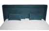 Set polštářů (2 ks) 60x35 cm,  mořská modrá látka