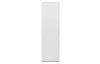 Víceúčelová šatní skříň/botník Oreso 76 cm, bílá