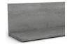 Nástěnná police Carlos, šedý beton, 75 cm