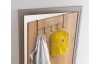 Závěsná lišta na dveře Lava TouchTherm L 38 cm, černá