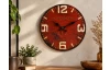 Nástěnné hodiny London 30 cm, retro vintage, MDF