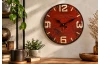 Nástěnné hodiny London 30 cm, retro vintage, MDF
