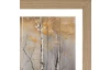 Rámovaný obraz Břízy 49x23 cm, buk