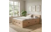 Postel Astral 140x200 cm, dub artisan