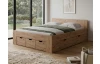 Postel Astral 160x200 cm, dub artisan