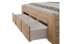 Postel Astral 160x200 cm, dub artisan