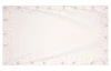 Ubrus Vánoční koule 130x220 cm, šedý
