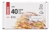 Vánoční řetěz LED Nano 4 m, měděný