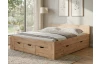 Postel Astral 180x200 cm, dub artisan