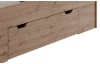 Postel Astral 180x200 cm, dub artisan