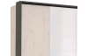 Paspartový rám k šatní skříni Coventry, 228 cm, antracitová ocel
