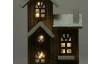 Vánoční dekorace LED kostel, 41 cm