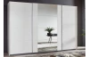 Šatní skříň Bern, extra šířka 360 cm/extra výška 236 cm, bílá