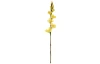 Umělá květina Gladiola 85 cm, žlutá