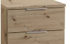 Noční stolek se 3 zásuvkami Smilla, výška 61 cm, dub artisan