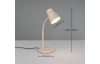 Stolní LED lampa Pongo, béžová